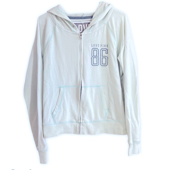 Victoria’s Secret Pink Zip Up Hoodie - Picture 1 of 11